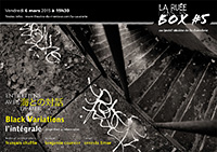 Flyer de la soirée
