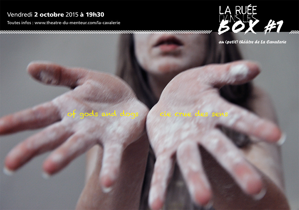 Ruée dans les box #1, octobre 2015 :of gods and dogs