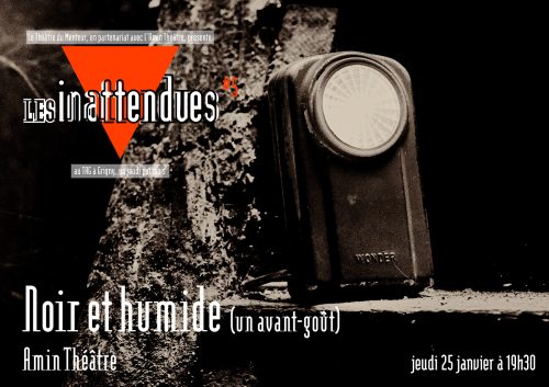 Noir et humide (un avant-goût), Amin Théâtre